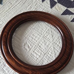 Elegant Brown Wooden Wall Frame